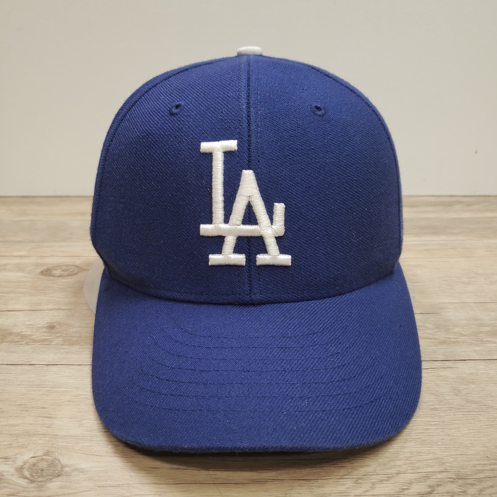 Los Angeles Dodgers Hat Cap Strap Back Mens One Size Blue MLB Baseball 47 Brand